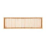 Modern European furniture - Solid Wood Slatted Bench - www.oroa.com