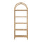 Modern European furniture - Solid Oak Arched Bookcase - www.oroa.com