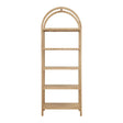 Modern European furniture - Solid Oak Arched Bookcase - www.oroa.com