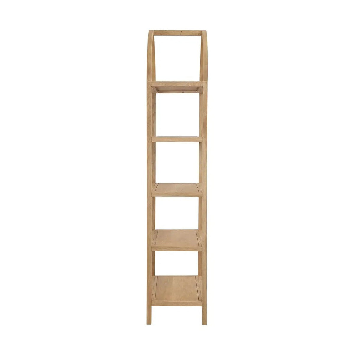 Modern European furniture - Solid Oak Arched Bookcase - www.oroa.com