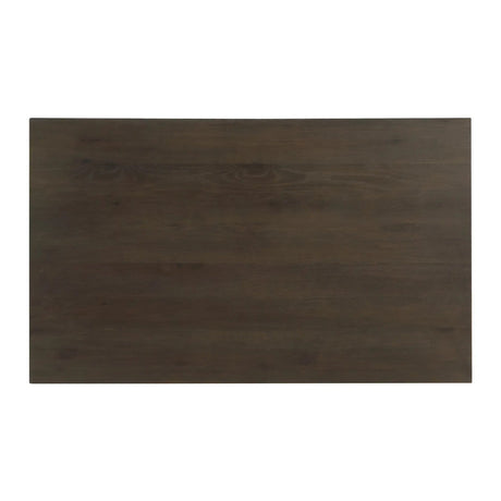Modern European furniture - Oak Cross-Base Rectangular Coffee Table - www.oroa.com