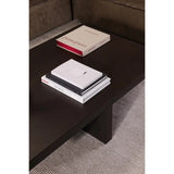 Modern European furniture - Oak Cross-Base Rectangular Coffee Table - www.oroa.com