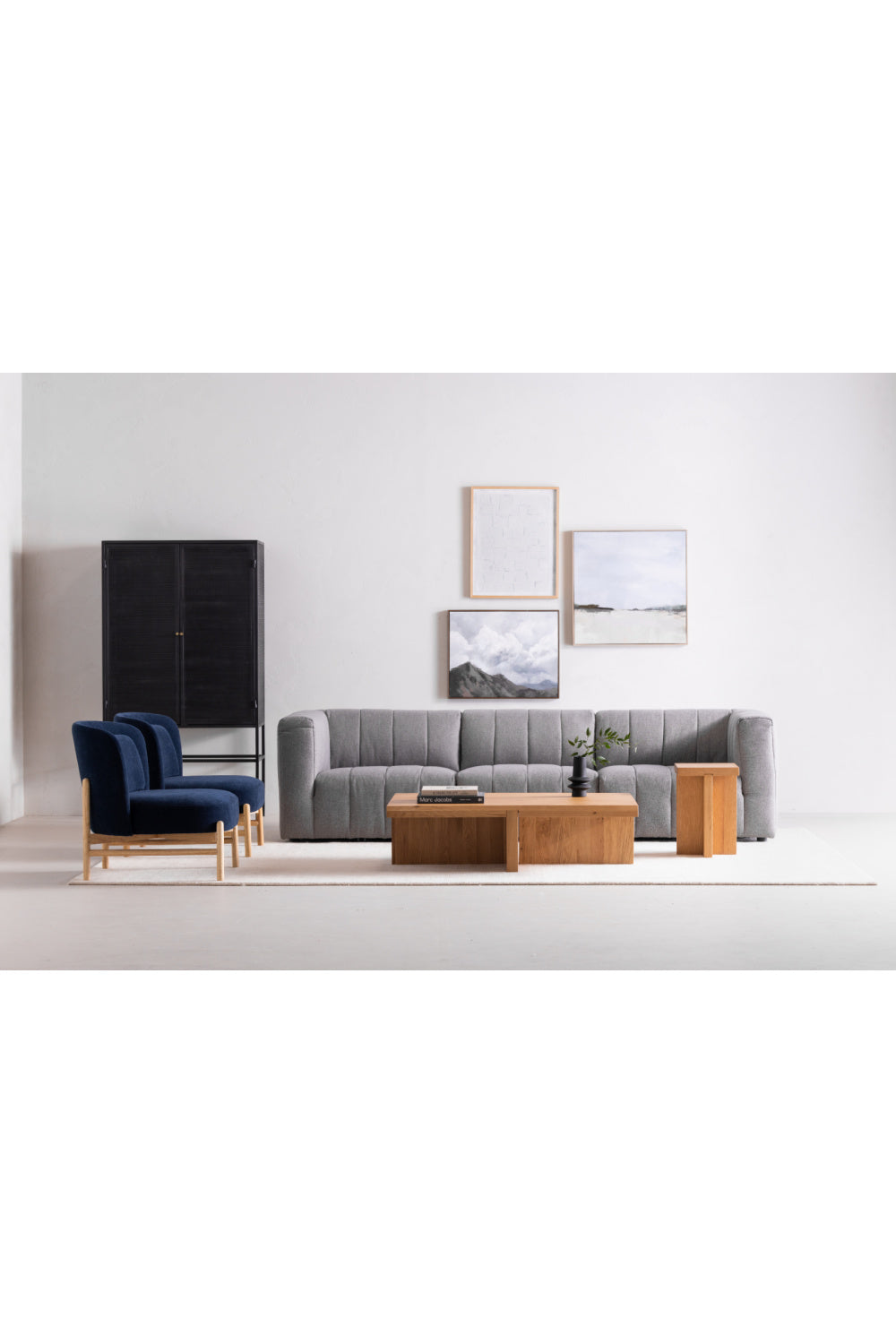 Modern European furniture - Natural Oak Square Coffee Table - www.oroa.com