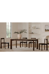 Modern European furniture - Walnut-Stained Ash Dining Table L - www.oroa.com