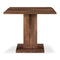 Modern European furniture - Square Natural Wood Table - www.oroa.com