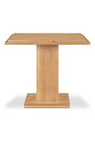 Modern European furniture - Square Natural Wood Table - www.oroa.com
