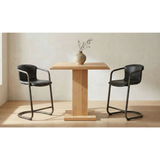 Modern European furniture - Natural Oak Square Counter Table - www.oroa.com