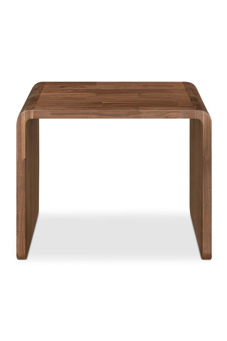 Modern European furniture - C-Shape Oak Side Table - www.oroa.com