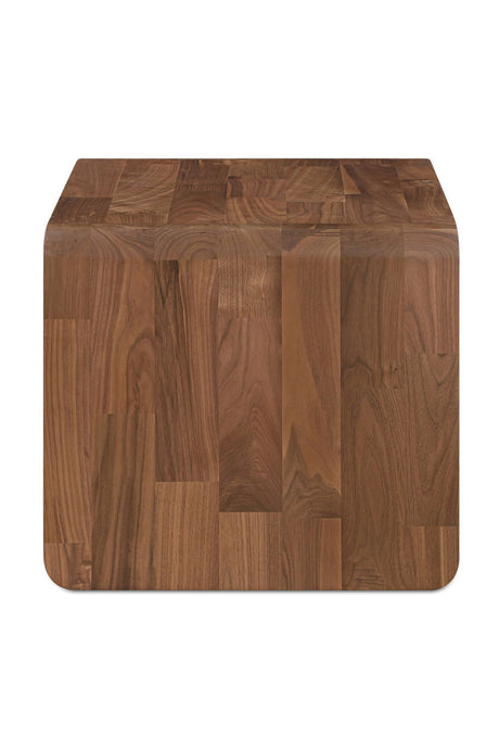 Modern European furniture - C-Shape Oak Side Table - www.oroa.com