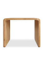 Modern European furniture - C-Shape Oak Side Table - www.oroa.com