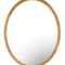 Modern European furniture - Oak Oval Wall Mirror - www.oroa.com