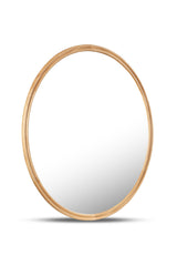 Modern European furniture - Oak Round Wall Mirror - www.oroa.com