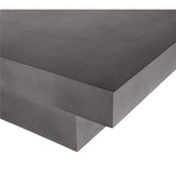 Modern European furniture - Gray Concrete Outdoor Coffee Table - www.oroa.com