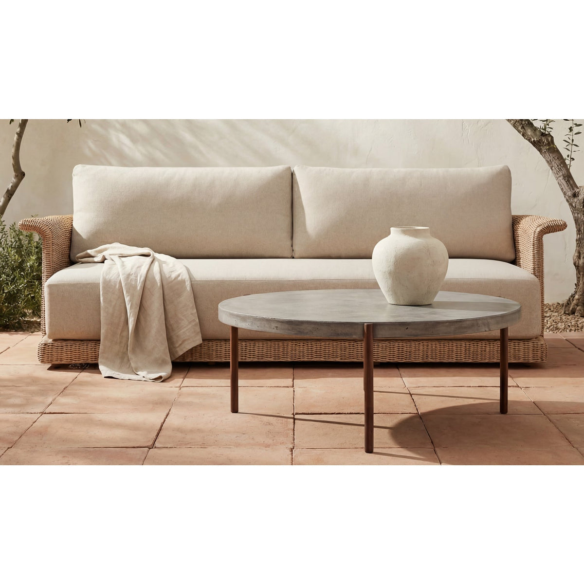 Modern European furniture - Modern Indoor/Outdoor Coffee Table - www.oroa.com
