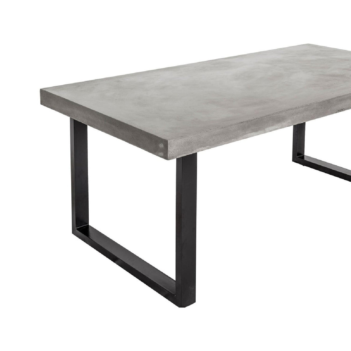 Modern European furniture - Gray Cement Indoor/Outdoor Dining Table L - www.oroa.com