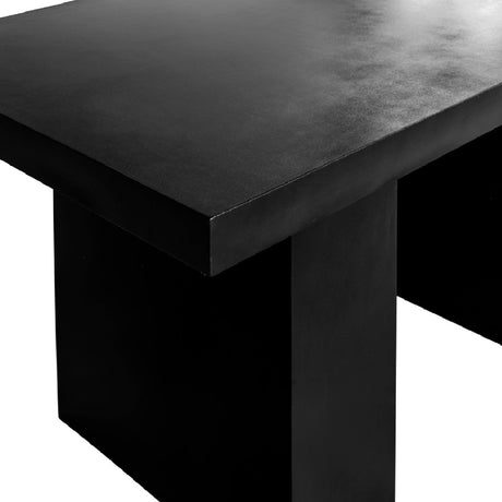 Modern European furniture - Pillar-Legged Indoor/Outdoor Dining Table - www.oroa.com