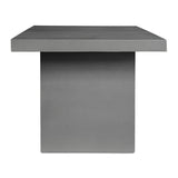 Modern European furniture - Pillar-Legged Indoor/Outdoor Dining Table - www.oroa.com