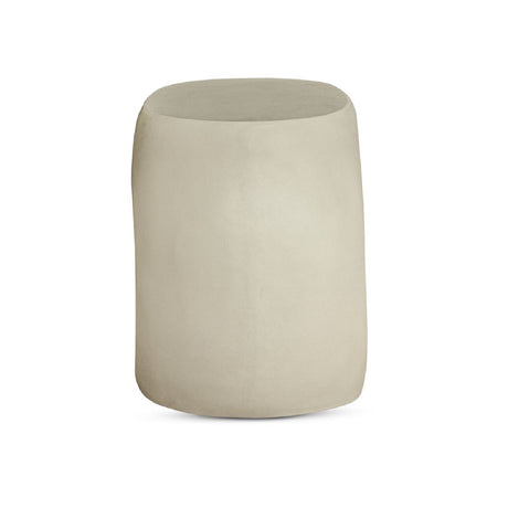 Modern European furniture - Carved Concrete Indoor/Outdoor Stool - www.oroa.com