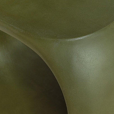 Modern European furniture - Carved Concrete Indoor/Outdoor Stool - www.oroa.com