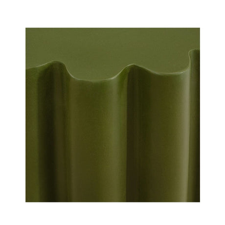 Modern European furniture - Scalloped Indoor/Outdoor Accent Table - www.oroa.com