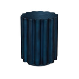 Modern European furniture - Scalloped Indoor/Outdoor Accent Table - www.oroa.com