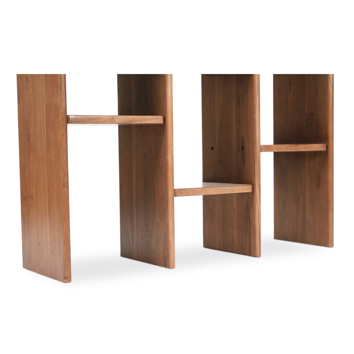 Modern European furniture - Solid Acacia 12-Shelf Bookcase - www.oroa.com