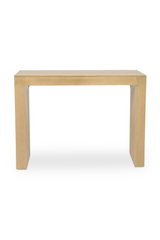 Modern European furniture - Solid Oak Arched Console Table - www.oroa.com