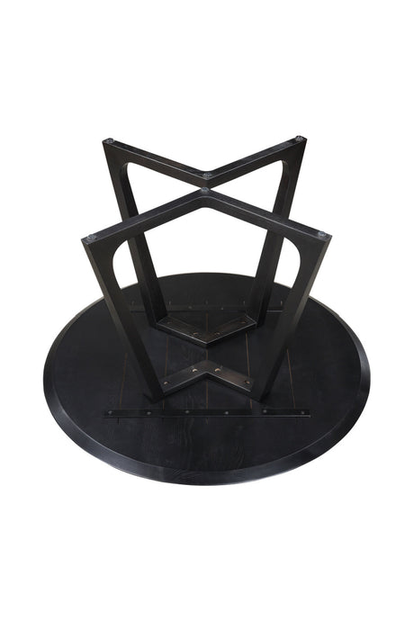 Modern European furniture - Sculptural Base Round Dining Table - www.oroa.com