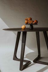 Modern European furniture - Sculptural Base Round Dining Table - www.oroa.com