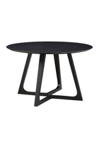 Modern European furniture - Sculptural Base Round Dining Table - www.oroa.com
