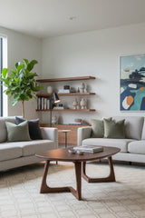 Modern European furniture - Sculptural Base Coffee Table - www.oroa.com