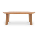 Modern European furniture - Slatted Teak Outdoor Dining Table - www.oroa.com
