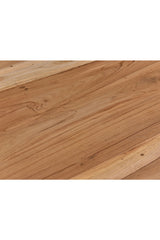 Modern European furniture - Teak & Iron Side Table - www.oroa.com