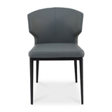 Modern European furniture - Vegan Leather Dining Chair Set (2) - www.oroa.com