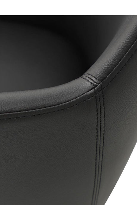 Modern European furniture - Black Swivel Office Chair - www.oroa.com