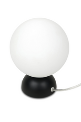 Modern European furniture - Opal Glass Globe Table Lamp - www.oroa.com