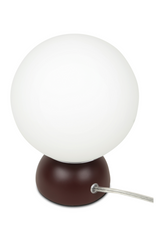 Modern European furniture - Opal Glass Globe Table Lamp - www.oroa.com