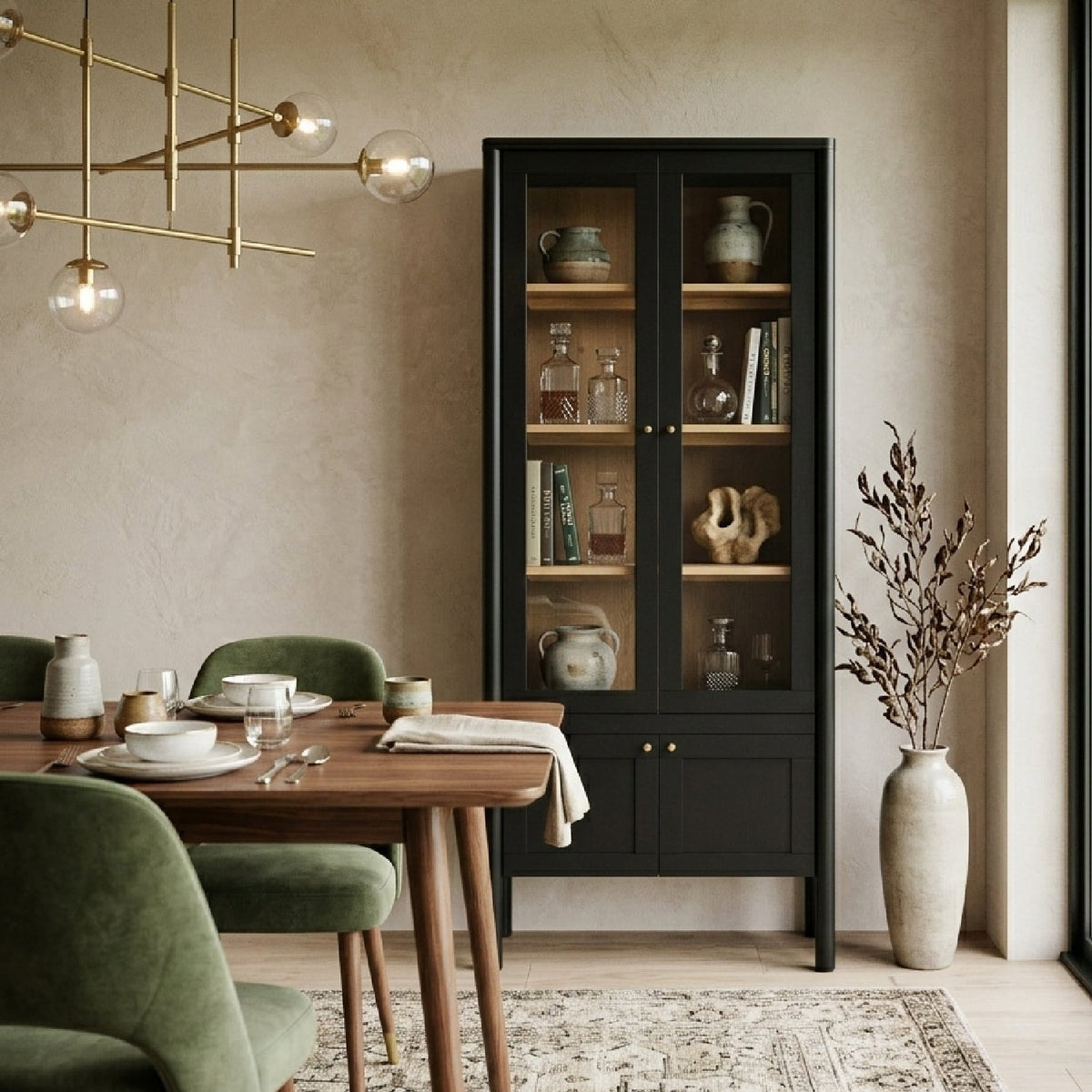 Modern European furniture - Solid Pine Cabinet - www.oroa.com