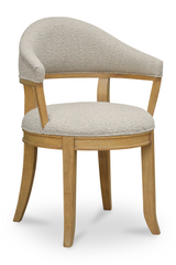 Modern European furniture - Wire-brushed Rubberwood Dining Chair - www.oroa.com