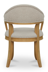 Modern European furniture - Wire-brushed Rubberwood Dining Chair - www.oroa.com