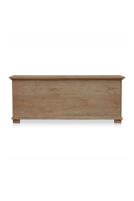Modern European furniture - Brown Ash 4-Door Sideboard - www.oroa.com