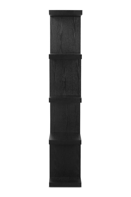 Modern European furniture - Black Ash Veneer Shelf - www.oroa.com