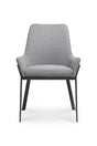 Modern European furniture - Quilted Upholstered Dining Chairs (2) - www.oroa.com