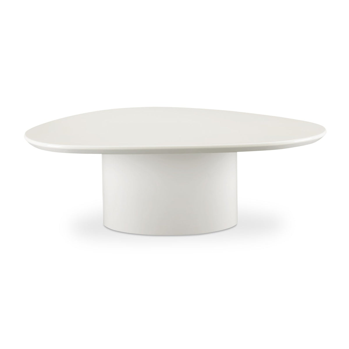 Modern European furniture - Organic-Shaped Lacquered Coffee Table - www.oroa.com