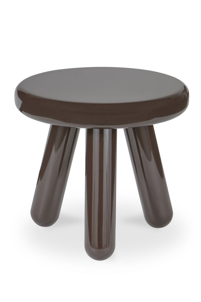 Modern European furniture - Lacquered Tripod Accent Table - www.oroa.com