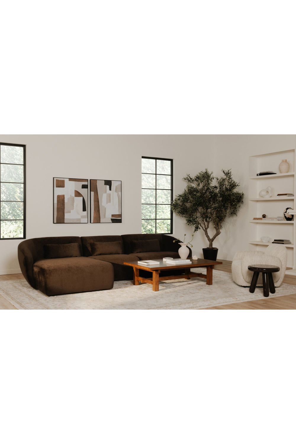 Modern European furniture - Lacquered Tripod Accent Table - www.oroa.com