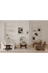 Modern European furniture - Lacquered Tripod Accent Table - www.oroa.com