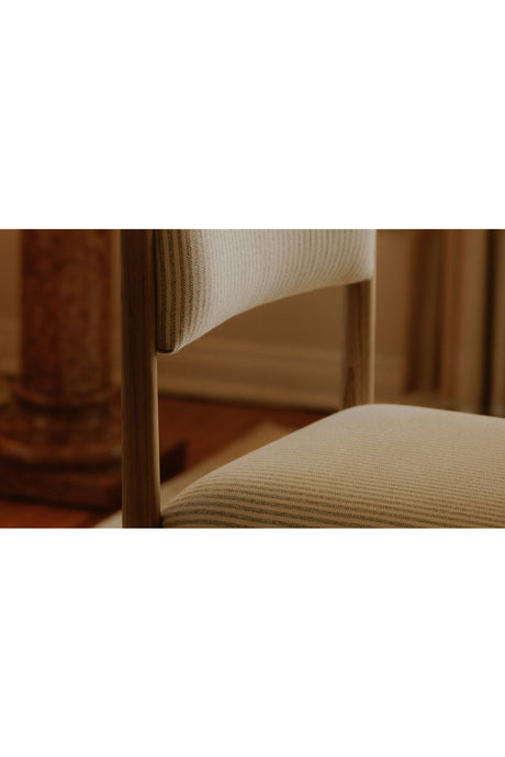 Modern European furniture - Wooden Framed Vintage Dining Chairs (2) - www.oroa.com
