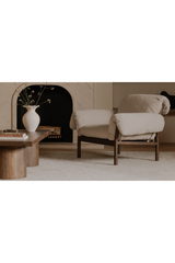 Modern European furniture - Ash-Framed Lounge Chair - www.oroa.com