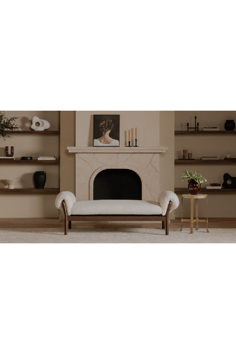 Modern European furniture - Ash-Framed Padded Daybed - www.oroa.com
